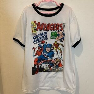 Disney Avengers ringer t-shirt
